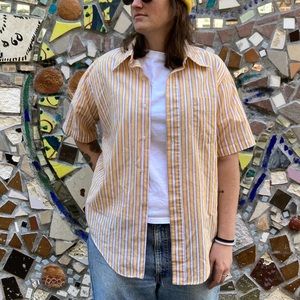 Vintage striped button down